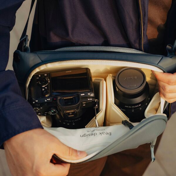 Τσάντα PEAK DESIGN Everyday Sling 6L Ocean μπλε
