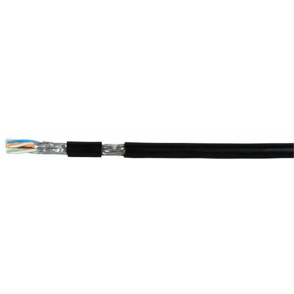 Kabel DRAKA UC900PE SS23 S/FTP, kat. 7, AWG 23, czarny, 500 m