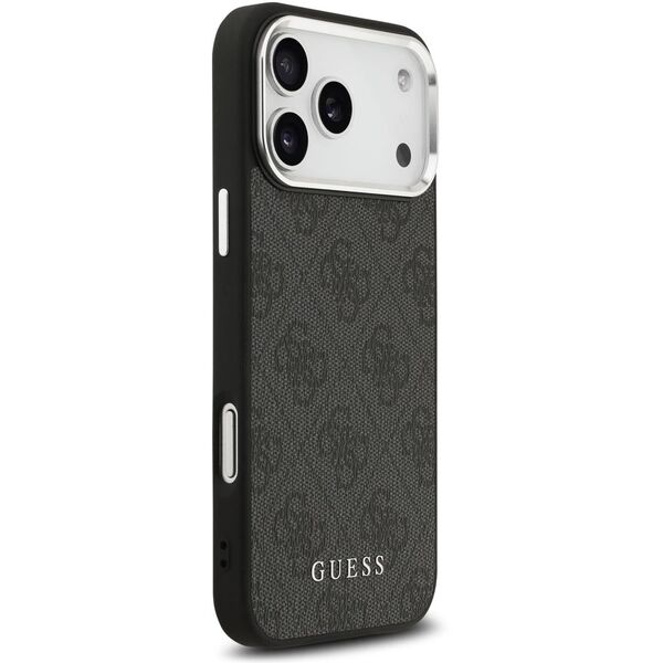 Etui Guess 4G Classic Logo MagSafe do iPhone 17 Pro Max czarny