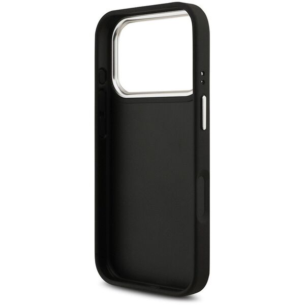 Etui Guess Grained Big 4G Classic Logo do iPhone 17 Pro czarny