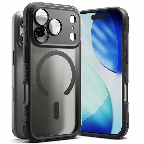 Etui Ringke Fusion Bold Magnetic MagSafe do Apple iPhone 17 Pro Matte Black