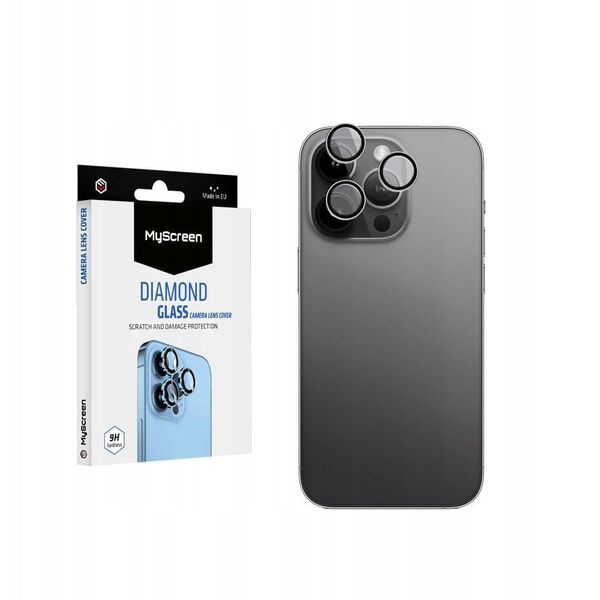 Szkło hartowane na tylne kamery Apple iPhone 17 Pro Max 6.9" MyScreen DIAMOND GLASS CAMERA LENS COVER