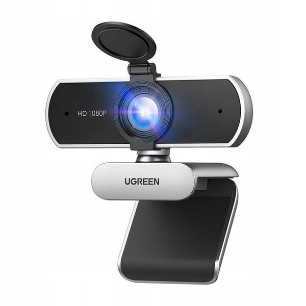 Kamera internetowa Ugreen CM647 USB, Full HD 1080p, 30FPS (szara)