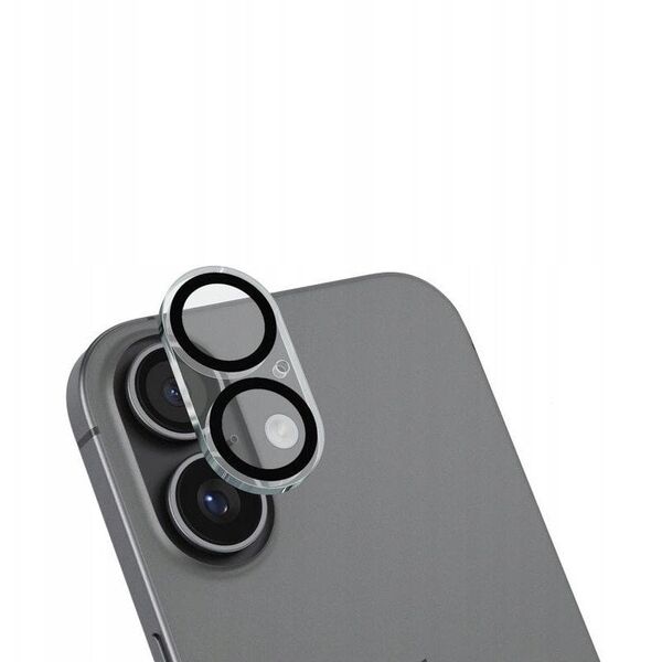 Crong Lens Shield - Szkło na aparat i obiektyw iPhone 17