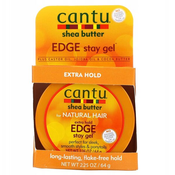 Cantu Shea Butter Firm Hold Edge Stay Gel 64 g
