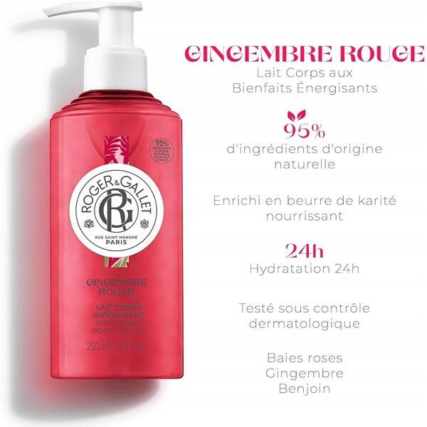 Balsam do Ciała Roger & Gallet Gingembre Rouge 250 ml