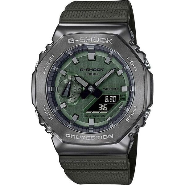 Zegarek Casio Zegarek Męski Casio OAK Green ( 45 mm)