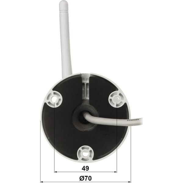 Kamera IP BCS Line KAMERA IP BCS-L-TIP14FSR3-W Wi-Fi - 3.7&nbsp|Mpx 2.8&nbsp|mm BCS Line
