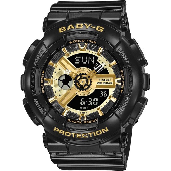 Zegarek Casio Zegarek Casio Baby-G BA-110X-1AER czarny pasek