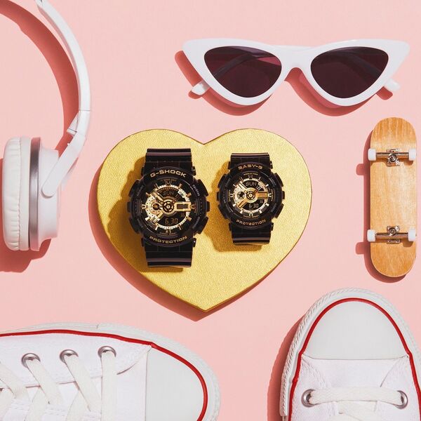 Zegarek Casio Zegarek Casio Baby-G BA-110X-1AER czarny pasek