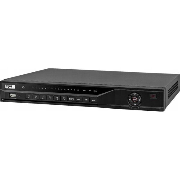 Rejestrator BCS REJESTRATOR IP BCS-L-NVR1602-A-4KE(2) 16 KANAŁÓW BCS Line