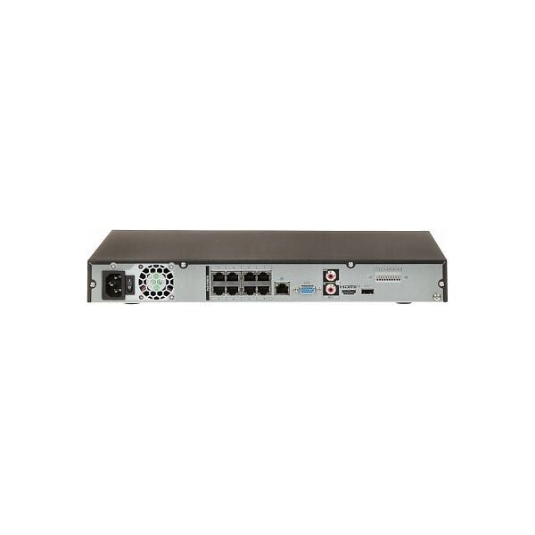 Rejestrator BCS REJESTRATOR IP BCS-L-NVR0802-A-4KE-8P(2) 8 KANAŁÓW, 8 PoE BCS Line