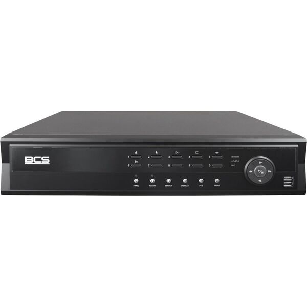 Rejestrator BCS Rejestrator IP 16-kanałowy BCS-U-NVR1606-A-4K-16P(8TB), 12Mpx BCS Ultra