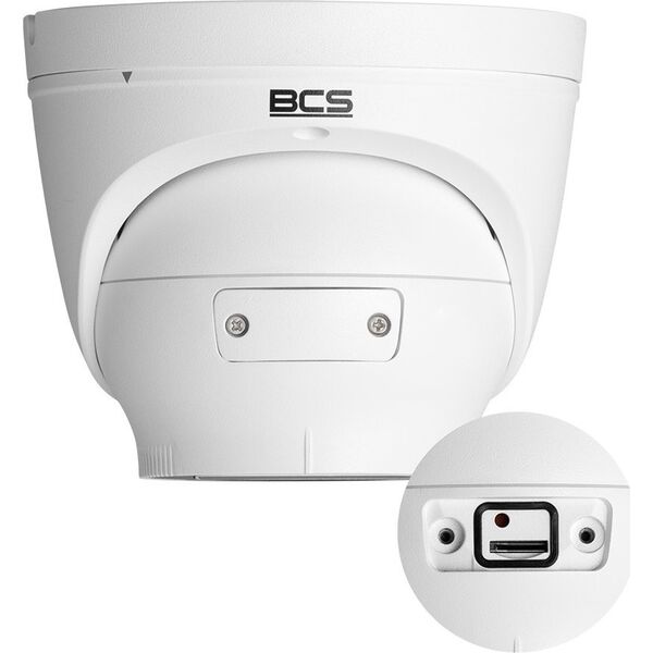 Kamera IP BCS Kamera kopułowa IP 8Mpx BCS-P-EIP58VSR4-Ai2, SkyLight, IR 40m, mikrofon