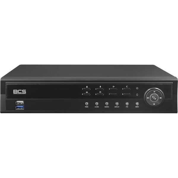 Rejestrator BCS Rejestrator IP 8-kanałowy BCS-U-NVR0802-A-4K-8P(6TB), 12Mpx BCS Ultra