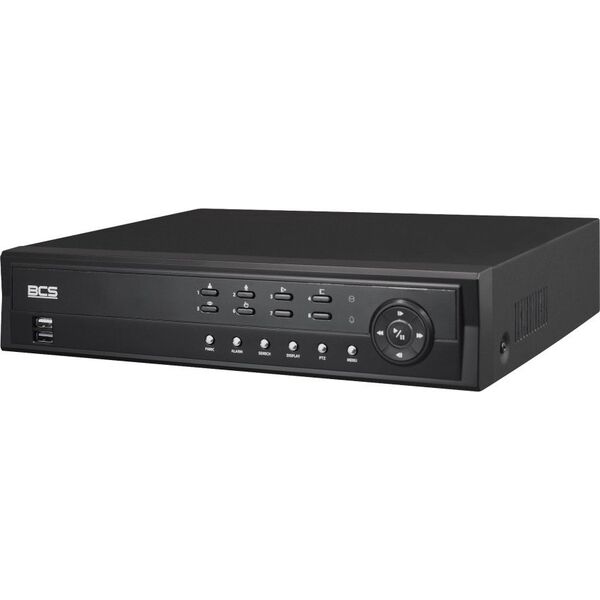 Rejestrator BCS Rejestrator IP 8-kanałowy BCS-U-NVR0802-A-4K-8P(6TB), 12Mpx BCS Ultra