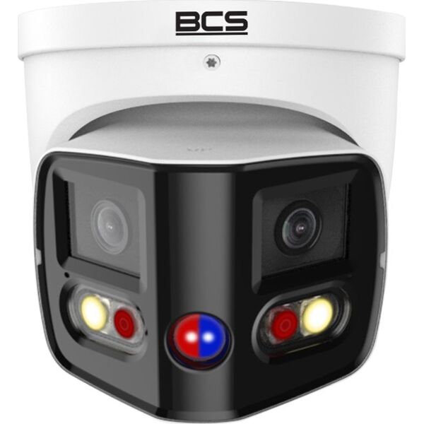 Kamera IP kopułowa 8Mpx BCS-L-PEIP2X4FCR2L2-Ai1, NightColor, ADC, IR 25m, funkcje inteligentne
