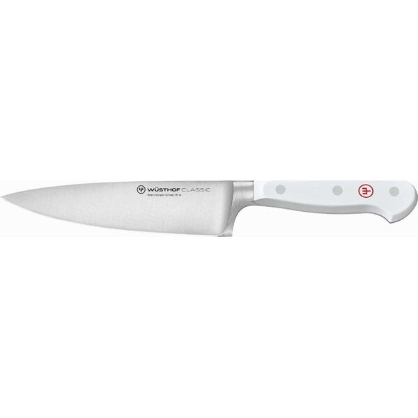 Wusthof Classic White Santoku 16 cm z Wgłębieniami