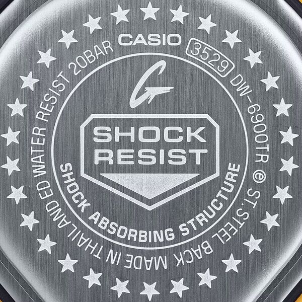 Casio G-Shock DW-6900TR-4ER  200m czerwony