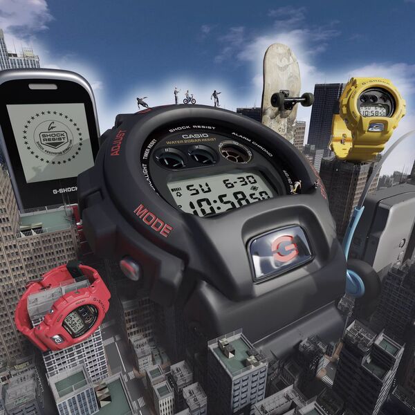 Casio G-Shock DW-6900TR-4ER  200m czerwony