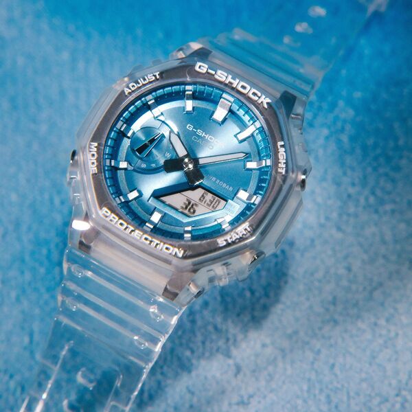 Casio G-Shock GA-2100BM-7A2ER  200m bezbarwny