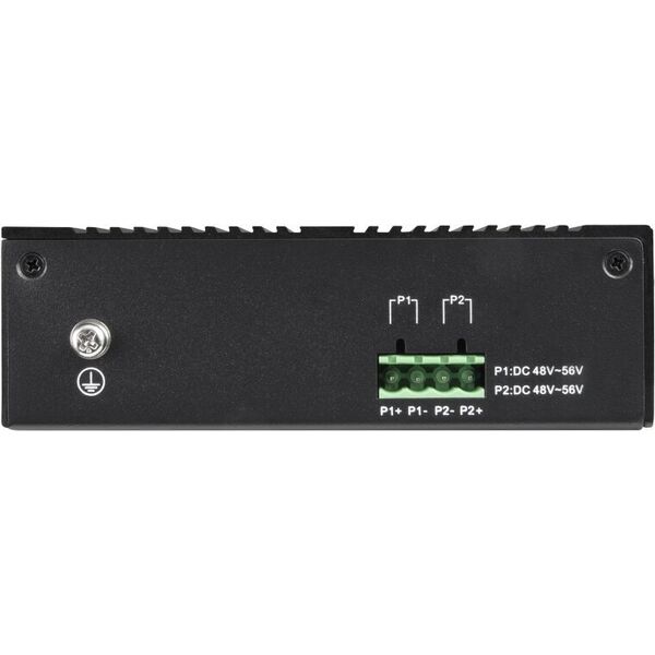BCS-B-ISP04G-2SFP BCS switch PoE 4 portowy szyna DIN