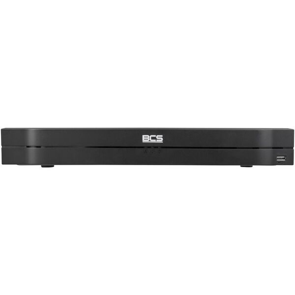 Rejestrator hybrydowy 8-kanałowy BCS-L-NVR0802-A-4K-8P