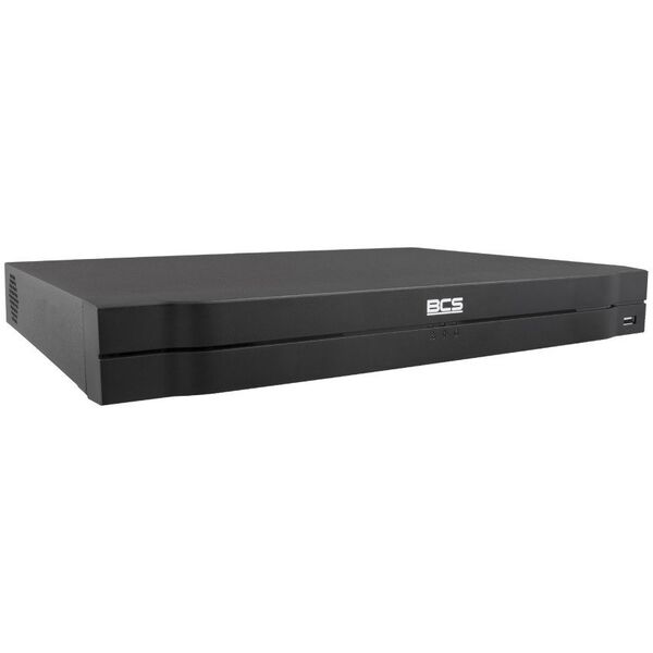 Rejestrator hybrydowy 8-kanałowy BCS-L-NVR0802-A-4K-8P