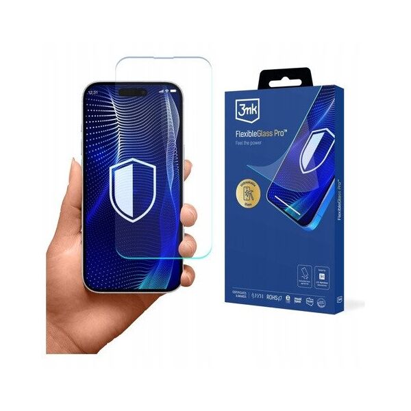 Szkło hybrydowe 3MK FlexibleGlass Pro do Apple iPhone 17