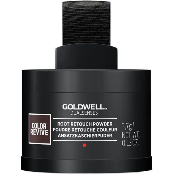 Maskuojamoji pudra ataugusioms plaukų šaknims Goldwell Dualsenses Color Revive, Dark Brown, 3,7 g