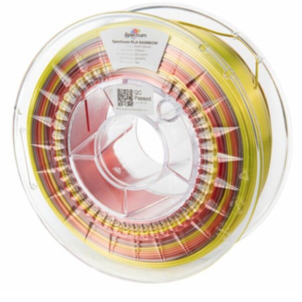 Spectrum Filament PLA Silk Rainbow 1000g earth blend, 81020