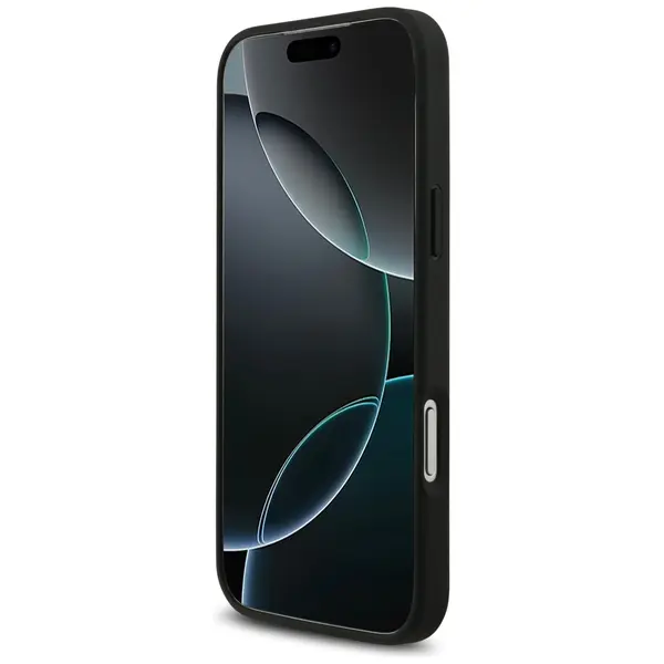 Case BMW M Carbon Tricolor Line MagSafe for iPhone 17 Pro Max black