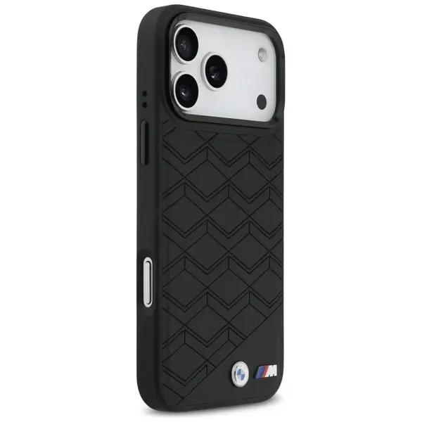 Etui BMW M Shape Logo MagSafe do iPhone 17 Pro Max czarny