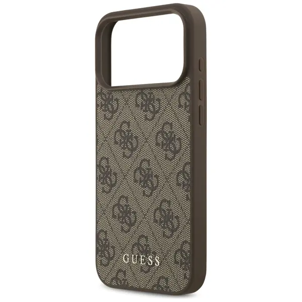 Etui Guess 4G Classic do iPhone 17 Pro Max brązowy