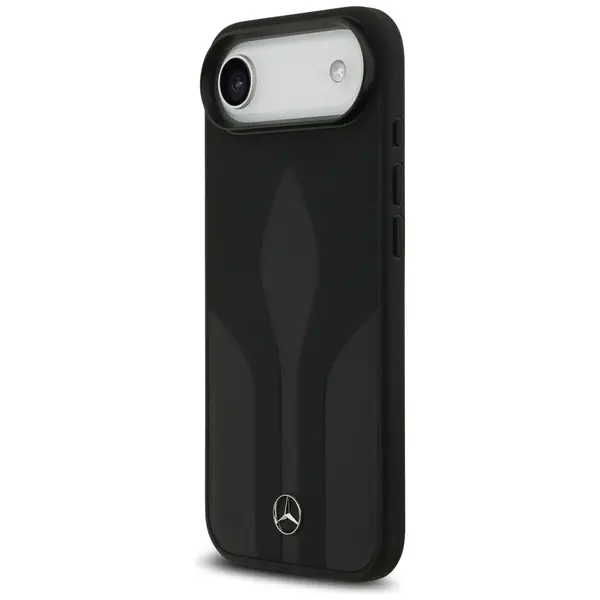 Case Mercedes Leather The Move MagSafe for iPhone 17 Air black