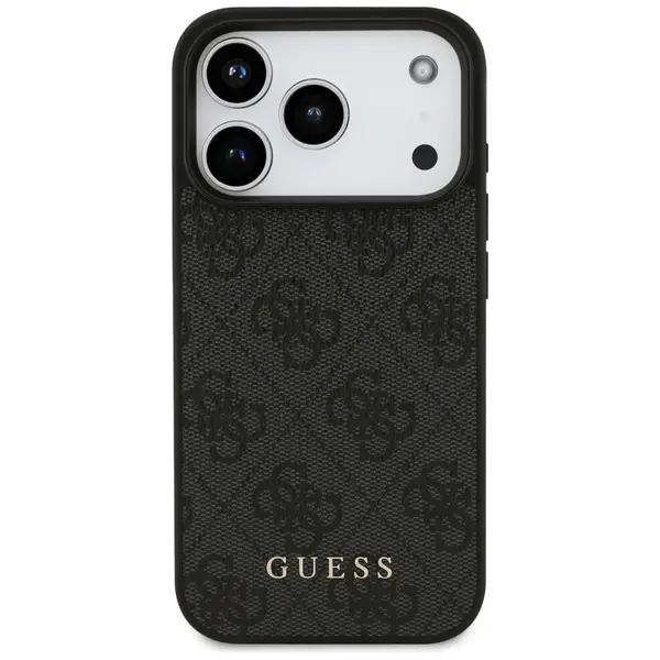 Guess 4G Classic Case for iPhone 17 Pro Black