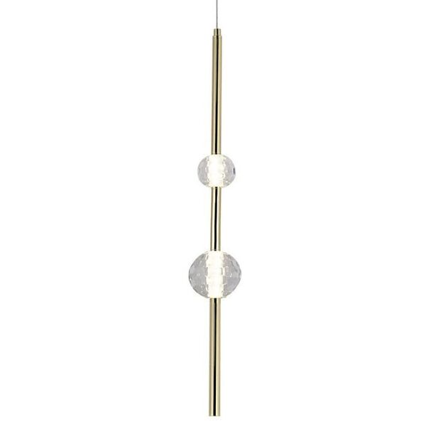 Zwis do sypialni molekuły Vaku LP-719/2P GD Light Prestige podwójna złota