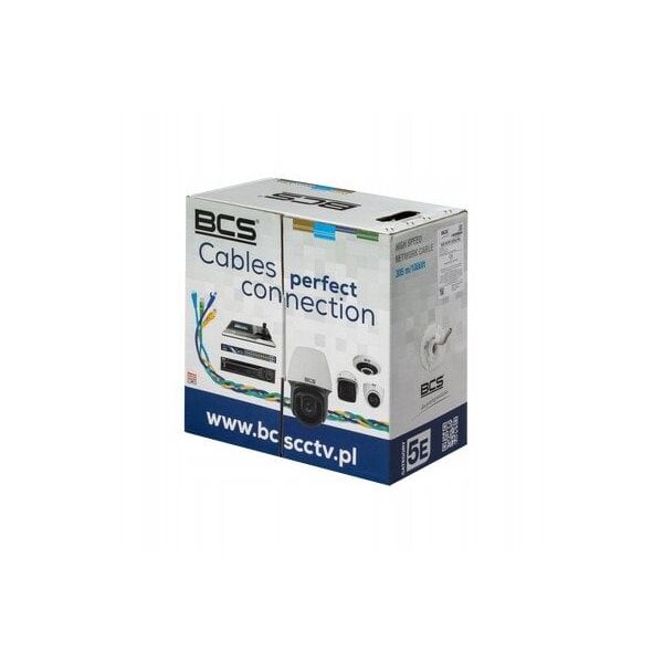 BCS-U/UTP-CAT5E-PVC BCS Kabel UTP kat. 5E PVC box 305m
