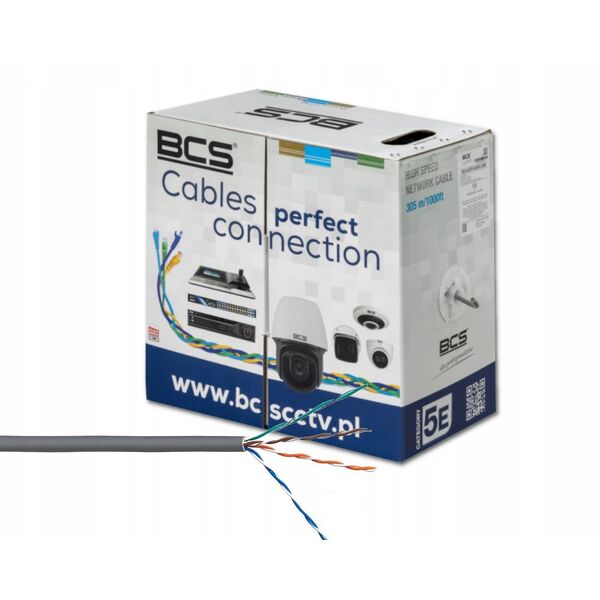 BCS-U/UTP-CAT5E-LSOH BCS Kabel UTP kat. 5E LSOH box 305m