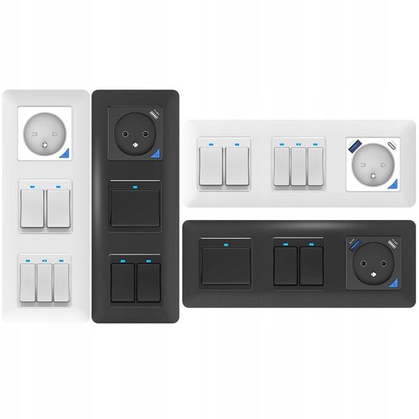 T400U PSMART Smart gniazdo białe Wi-Fi TUYA pomiar USB+USB-C