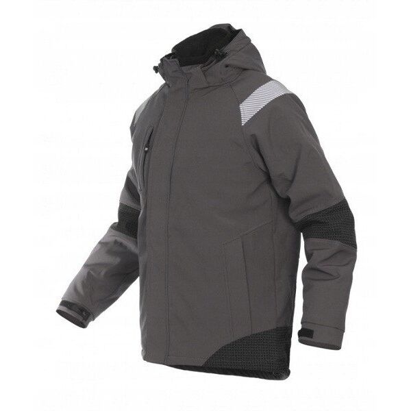 JACKET SOFTSHELL ATLANTA BLACK/GREY M