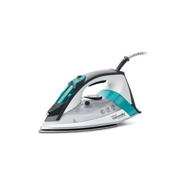 Żelazko Polti Polti Iron PLEU0251 Vaporella Quick & Comfort QC110 Steam Iron, 2200 W, Water tank capacity 300 ml, Continuous steam 30 g/min, White/Blue/Black
