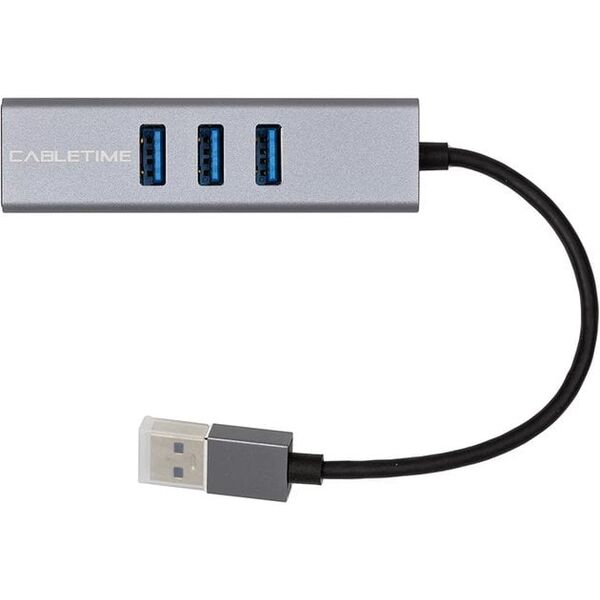 USB Extra Digital Adapter Extra Digital Premium Adapters USB 3.0 - USB 3.0 (3 Θύρες) + RJ45, 0,15μ 14071888 6975285503239