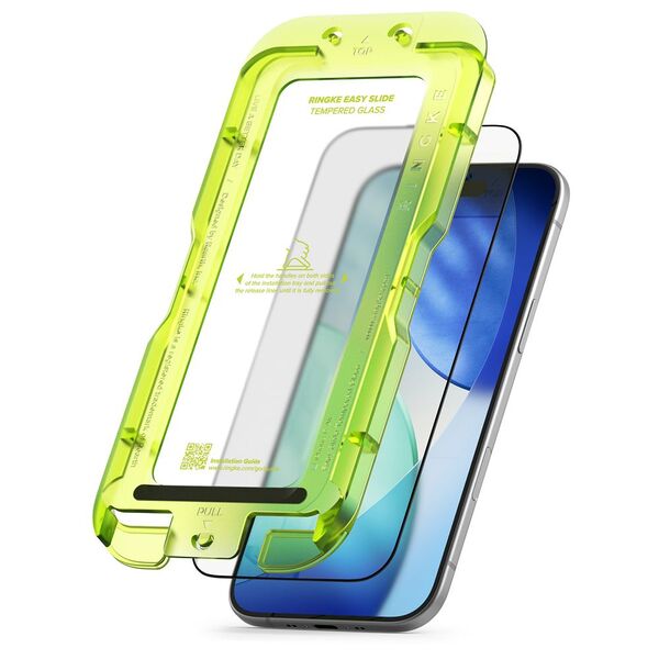 SZKŁO HARTOWANE RINGKE EASY SLIDE 2-PACK IPHONE 17 AIR BLACK
