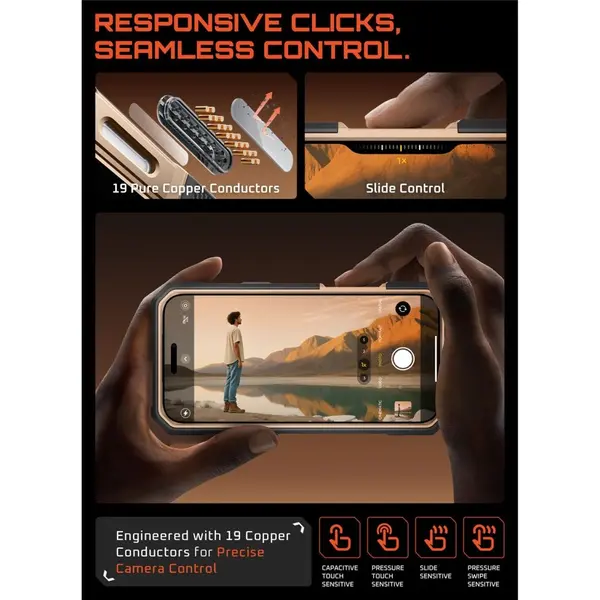 SUPCASE UB GRIP PRO MAG MAGSAFE IPHONE 17 PRO MAX DESERT GOLD