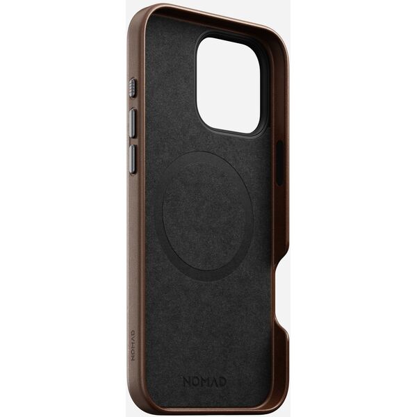 NOMAD Traditional Leather Case - skórzane etui ochronne do iPhone 16 Pro Max (brown)