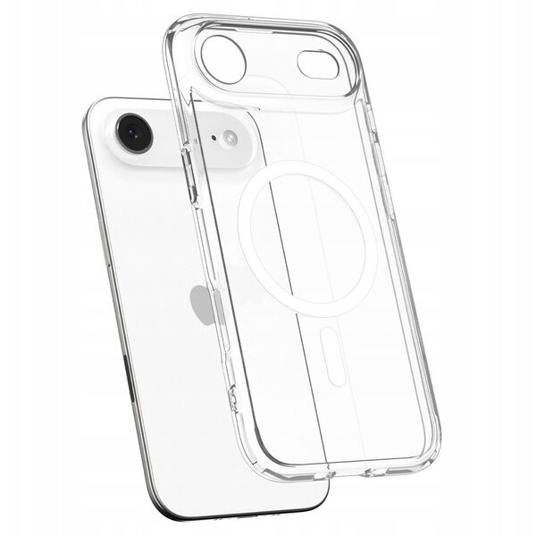 Etui Spigen Ultra Hybrid Mag MagSafe do Apple iPhone 17 Air Clear/white