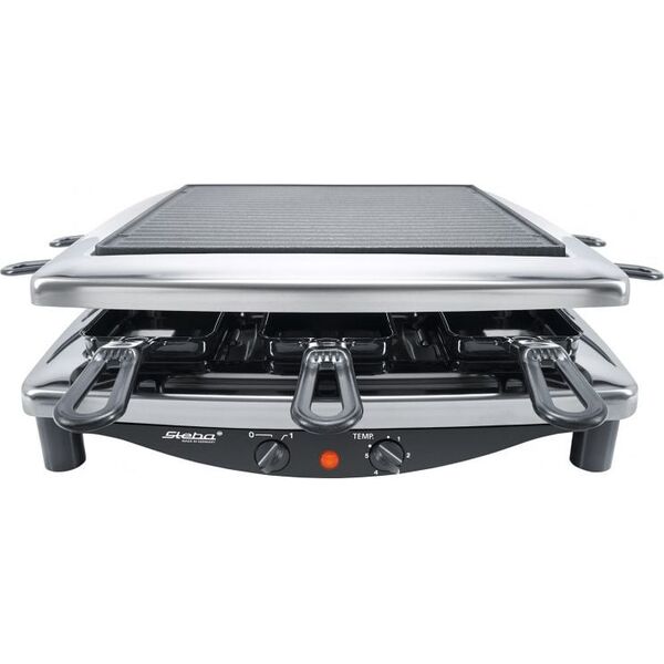 Grill elektryczny Steba RC 3 Plus Czarno-srebrny