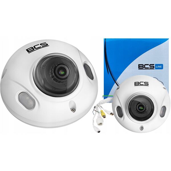BCS-L-DMIP25FSR3-AI1 Kamera IP BCS kopułowa 5MPx