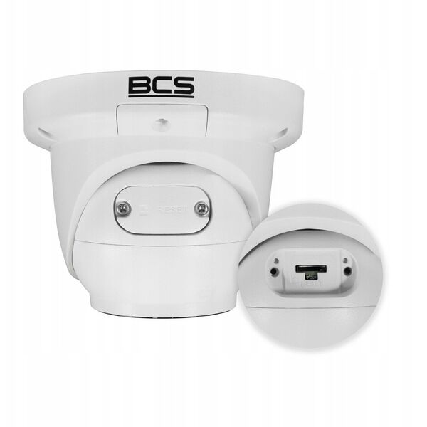 BCS-L-EIP28FCR3L3-Ai1 Kamera IP BCS kopułkowa 8Mpx